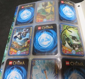 lot 8 image: LEGO LEGEND OF THE CHIMA TRADING CARDS