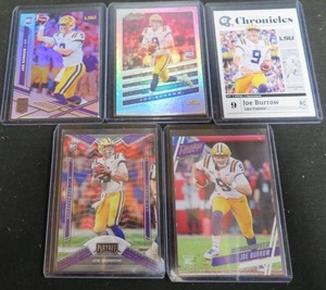 lot 44 image: JOE BURROW ROOKIE CARD LOT