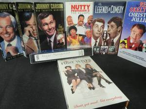 lot 92 image: 8 COMEDY VHS MOVIES