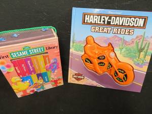 lot 53 image: VINTAGE SESAME STREET TO HARLEY-DAVIDSON