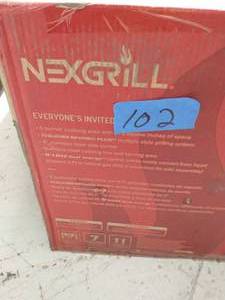 lot 102 image: NEXGRILL Evolution 5-Burner Propane Gas Grill in Black with Side Burner and Infrared Technology