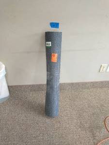 lot 169 image: BUNGALOW FLOORING Richmond Weave 3 ft. x 4 ft. Desk Chair Mat - Gray