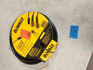 lot 182 image: DEWALT 516 in. x 40 ft. 3700 PSI Pressure Washer Hose