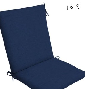 lot 103 image: 20 x 44 Sapphire Leala Texture Outdoor Dining Chair Cushion
