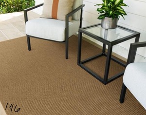 lot 146 image: HOME DECORATORS COLLECTION Segovana Saddle 6 ft. x 9 ft. Solid IndoorOutdoor Area Rug