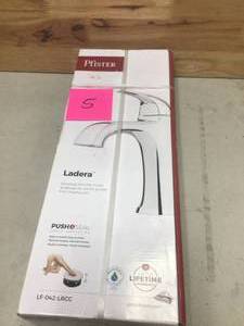 Ladera Single Hole Single-Handle Bathroom Faucet in Polished Chrome by Pfister