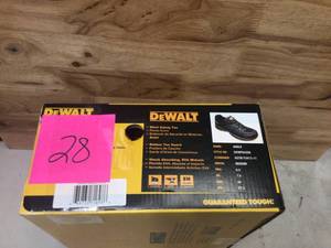 DEWALT DXWP84356 Angle Mens Size 8.5 M BlackYellow Work Shoes