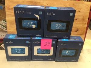 Sensi Touch smart thermostat (black)
