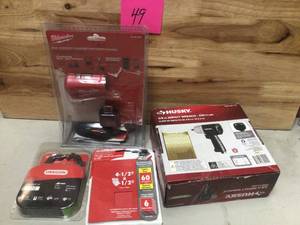 MIX LOT HUSKY & MISC TOOLS