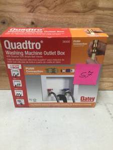 Oatey Quarter Turn Ball Valve Pex Washing Machine Outlet Box