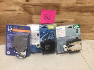 MIX LOT CIRCUIT INTERRUPTER SIEMENS