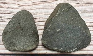 lot 59 image: 2 Native Medicine Grinding Rocks