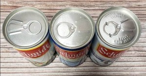 lot 26 image: Old Schmidt Pull Tab Beer Cans