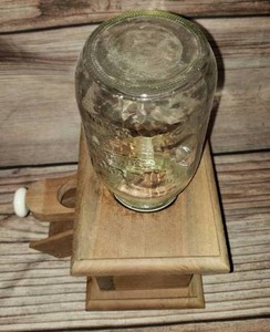 lot 115 image: Hand Made Wooden Jelly Dispenser