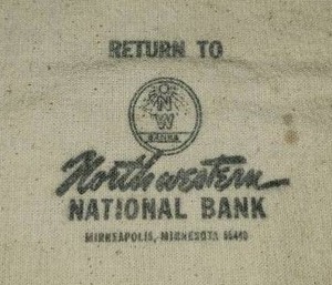 lot 121 image: Bank Money Bags