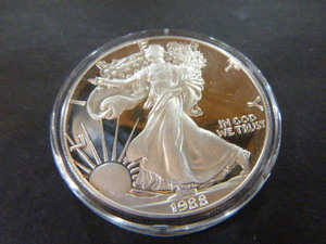 1988 American Eagle Walking Liberty Silver Dollar