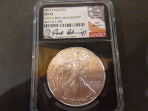2016 American Eagle Walking Liberty Silver Dollar