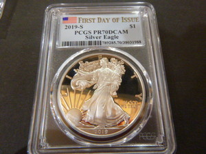2019 American Eagle Walking Liberty Silver Dollar