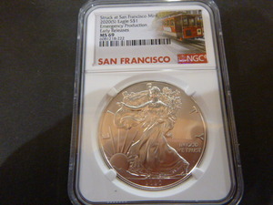 2020 American Eagle Walking Liberty Silver Dollar