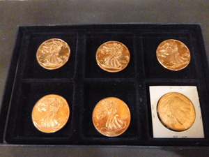 6 Copper Coins