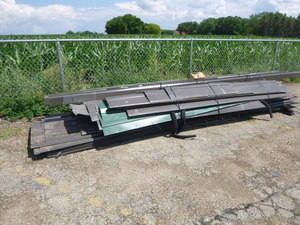 Sheets of Pole Barn Steel