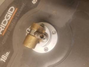 RIDGID 18 Professional Grade Surface Cleaner Attachment