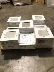 lot 8 image: Hastings Gray 12 in. x 12 in. Glazed Porcelain Floor and Wall Tile (14.55 sq. ft.  case) by Daltile (14 boxes) see all pictures