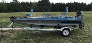 1986 Cheetah 156 Boat w Trailer