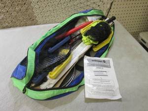 lot 22 image: (EW4) SportCraft Outdoor Game Set...