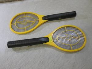 lot 50 image: (G-1) 2 Bug Zapper Rackets...