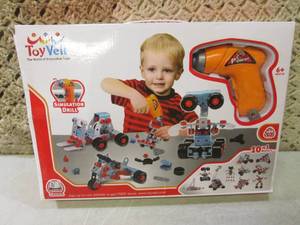 lot 86 image: (RM3) ToyVelt 286pc 10-In-1 Models...