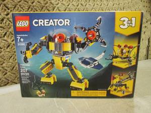 lot 92 image: (BSB) Lego Creator 207pc 3-In-1 Und...