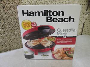 lot 93 image: (BS) Hamilton Beach Quesadilla Make...