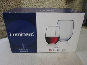lot 95 image: (RM2) Luminarc 16pc Glass Set...