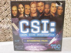 lot 106 image: (F-0) CSI Stabbing Pain Solve The C...