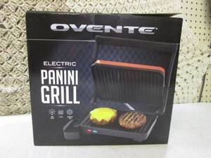 lot 154 image: (F-0) Ovente Electric Panini Grill ...