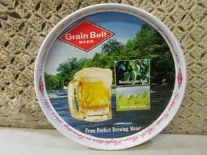lot 171 image: (RMDR) Vintage 12 Grain Belt Beer ...