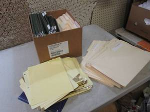 lot 197 image: (RMC) Lot of Hanging File Folders, ...