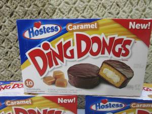 lot 202 image: (B-1) 3 Boxes of Hostess Caramel Di...