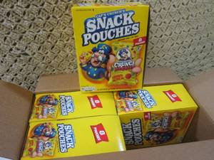 lot 229 image: (EC2) Case of CapN Crunch Snack Po...