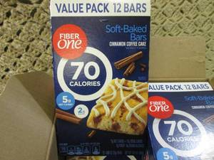 lot 230 image: (B-3) Case of Fiber One Cinnamon Co...