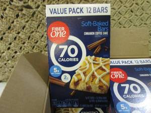 lot 233 image: (B-3) Case of Fiber One Cinnamon Co...