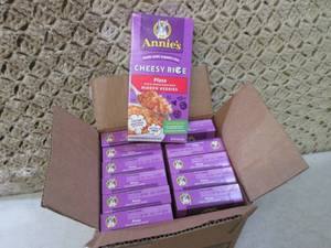 lot 243 image: (C-1) Case of 12 Boxes Cheesy Rice ...