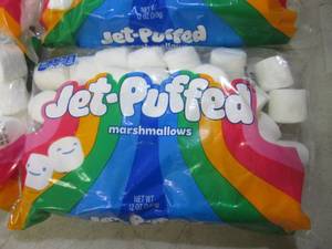 lot 245 image: (D-1) 12 Bags of Jet-Puffed Marshma...