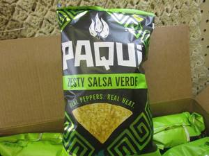 lot 250 image: (A-4T) Case of 12 Bags Zesty Salsa ...