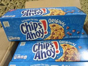 lot 252 image: (C-1) Case of 12 Boxes Chips Ahoy O...