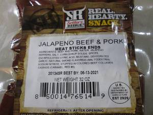 lot 265 image: (B-2) 32oz Pack of Jalapeno Beef & ...