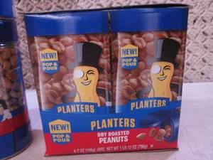 lot 271 image: (C-1) 8 Jars of Planters Dry Roaste...