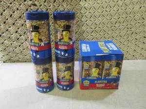 lot 272 image: (C-1) 8 Jars of Planters Dry Roaste...