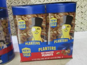 lot 273 image: (C-1) 8 Jars of Planters Dry Roaste...